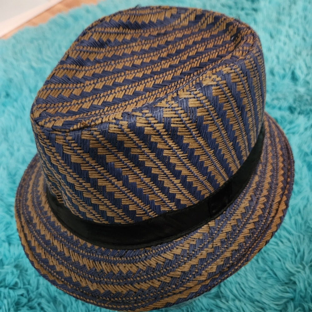 NWOT Men/Women Fedora Hat Trilby Cuban Style Upturn Short Brim Cap Hat